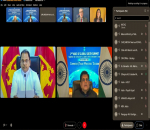 Hon Nalin Fernando, Minister of Trade, Commerce & Food Security addressed the 2nd Voice of Global South Summit virtually hosted by India on 17th November 2023   